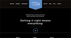 Desktop Screenshot of mediaonemanagement.com